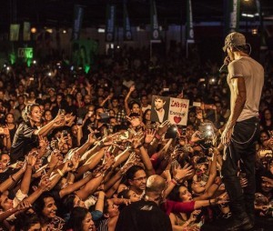 Enrique se presentó en Colombo, Sri Lanka como parte de su Tour Sex&Love. Foto: Cortesía