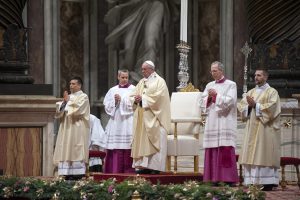 Las ceremonias masivas que encabezará Jorge Mario Bergoglio en su visita de casi seis días a cuatro entidades del país y el Distrito Federal iniciarán el 13 de febrero con una Misa en la Basílica de Guadalupe, a las 17:00 horas. Foto: Notimex