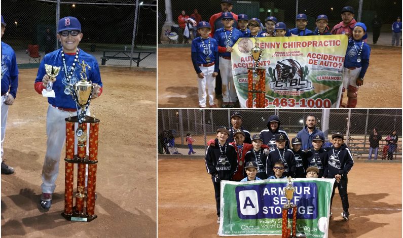 CYBL: Béisbol Express, digno campeón de la División 11-U