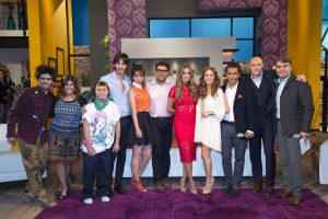 Ricardo Margaleff, Martha Figueroa, Reynaldo Rossano, Pedro Prieto, Natalia Téllez, Jorge “El Burro” Van Rankin, Galilea Montijo, Andrea Legarreta, Raúl “El Negro” Araiza, Lisardo y Reynaldo López. Foto: Cortesía de Televisa