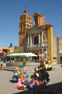 La Catedral de Tequisquiapan tiene 400 años. Foto: 