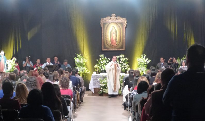 Misa por inicio de grabaciones de “Sueño de Amor”