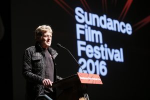 Robert Redford no deja de estar sorprendido por la manera en que el festival de Sundance ha crecido durante las últimas tres décadas. Foto: AP