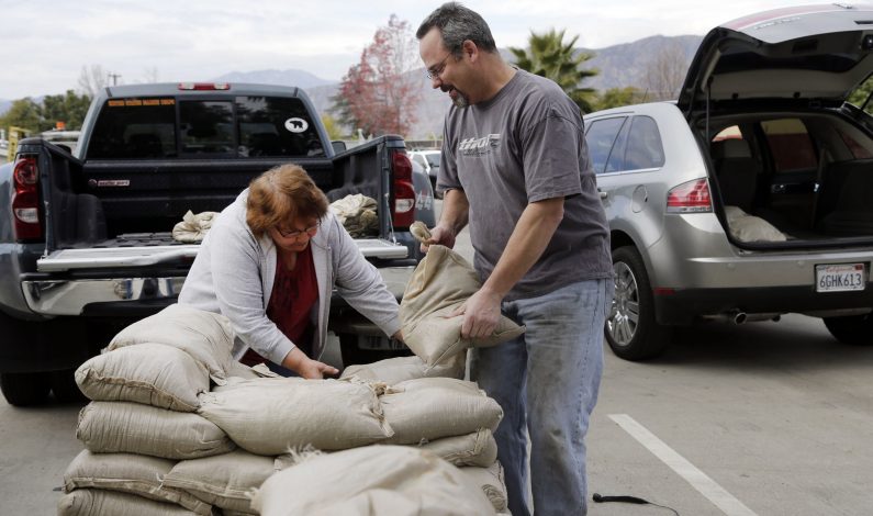 Tormentas causadas por El Niño azotan el norte de California