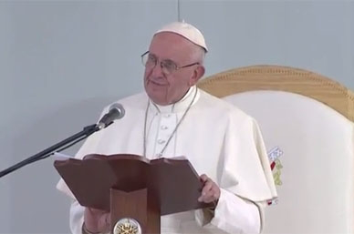 Jesús nunca invitaría a ser sicarios, quiere discípulos: Papa Francisco