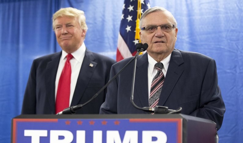 Arpaio regresa a los reflectores tras apoyar a Trump