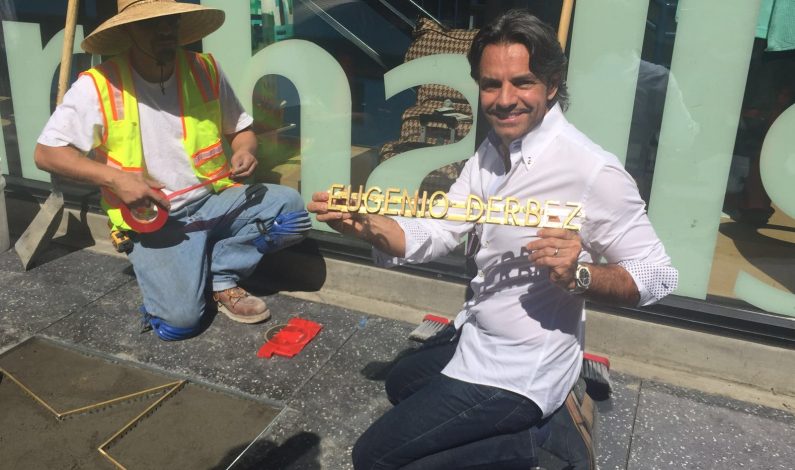 Eugenio Derbez, listo para develar su Estrella en el Paseo de la Fama de Hollywood