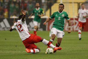 60329242. México, 29 Mar. 2016 (Notimex-Isaías Hernández).- México y Canadá se enfrentan en el Estadio Azteca, en duelo eliminatorio de la Concacaf, rumbo a la Copa del Mundo Rusia 2018.  NOTIMEX/FOTO/ ISAÍAS HERNÁNDEZ/IHH/SPO/  *** Local Caption ***