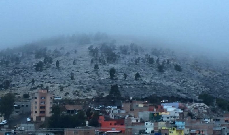 Continuarán vientos fuertes y caída de nieve o aguanieve en noreste del país