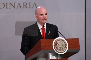  José Antonio González Anaya, director general de Pemex. Foto: Notimex