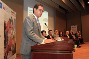 60414159. México, 14 Abr 2016 (Notimex-Javier Lira).- Roberto Campa Cifrián, subsecretario de Derechos Humanos de la Secretaría de Gobernación en compañía del presidente de la Comisión Nacional de los Derechos Humanos (CNDH), Luis Raúl González Pérez, participaron en la inauguración de la Conferencia Nacional por los Derechos de Niñas, Niños y Adolescentes, en el museo Franz Mayer. NOTIMEX/FOTO/JAVIER LIRA/JLO/POL/