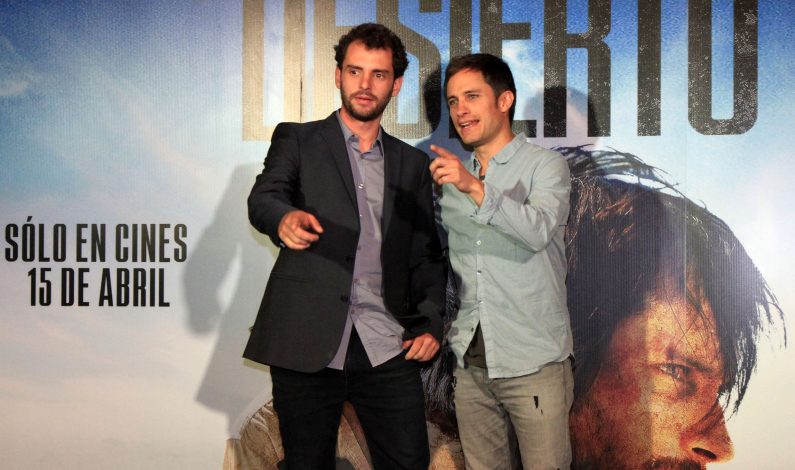 Gael García promociona su reciente cinta “Desierto”