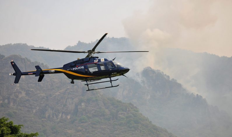 Reanuda Conafor acciones para combatir incendio en Tepoztlán