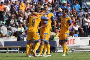 el actual campeón del futbol mexicano, los Tigres de la UANL, en busca de tomar ventaja hacia las semifinales