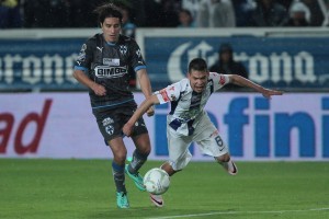 60526206. Pachuca, 26 May 2016 (Notimex-Isaías Hernández).- Pachuca obtuvo ventaja de 1-0 sobre Monterrey en el estadio Hidalgo, en juego de ida de la definición por el título del Torneo Clausura 2016 de la Liga MX. NOTIMEX/FOTO/ISAÍAS HERNÁNDEZ/IHH/SPO/