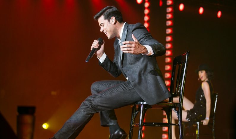 Carlos Rivera realiza espléndido concierto