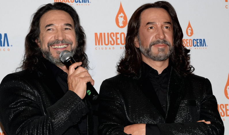 Marco Antonio Solís, inmortalizado en una figura de cera