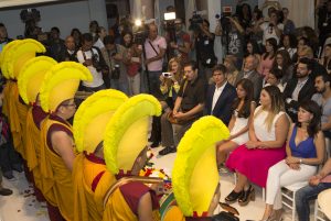 A esta ceremonia budista asistieron Daniel Arenas, Ela Velden, Ana Cristina Geithner, Leticia Huijara, Sara Cornelas, Marcus Ornelas, Rodrigo Murray, Cristian Chávez y el productor Pedro Damián. Foto Cortesía de Televisa.jpg