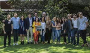 Estuvieron también en el claquetazo Pablo Perroni, Lalo Palacios, Alejandra Ambrosi, Roberto Blandón, José Elías Moreno, Ana Layevska, Alejandra Robles, Tiaré Scanda, Fernando Ciangherotti y José Pablo Minor. Foto Cortesía de Televisa..jpg