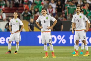 60618251. Santa Clara, EUA. 18 Jun. 2016 (Notimex-Isaías Hernández).- La selección de futbol de Chile venció 7-0 a su similar de México y avanzó a los cuartos de final de la Copa América Centenario 2016, está noche en la casa de los 49´s de San Francisco. NOTIMEX/FOTO/ISAÍAS HERNÁNDEZ/IHH/SPO/COPA16/