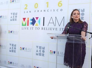 60719081. San Francisco, 19 Jul 2016 (Notimex- Especial).- La canciller Claudia Ruiz Massieu inauguró la tercera edición del festival multidisciplinario “Mex I Am” en la ciudad de San Francisco, California, como parte de su gira de trabajo por ese estado. NOTIMEX/FOTO/ESPECIAL/COR/POL/