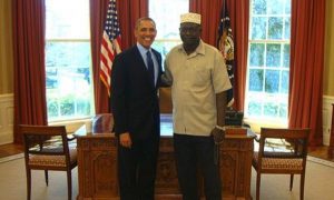 Barack y Malik Obama. Foto: Tomada de Twitter