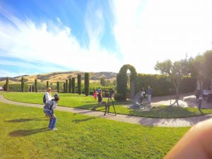 Parte importante de la historia se graba en los viñedos de Napa y Sonoma en San Francisco, California. Foto: Cortesía de Televisa